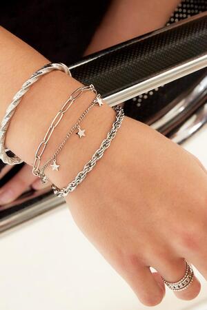 Bracelet Chain Star Gold Stainless Steel h5 Picture2